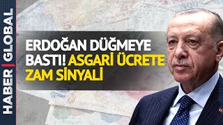 Asgari Ücrete Zam Sinyali! Cumhurbaşkanı Erdoğan'dan Sürpriz Görüşme