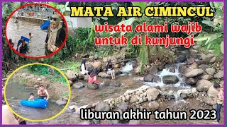 WISATA MATA AIR CIMINCUL KASOMALANG-SUBANG,AIR NYA ALAMI DAN BERSIH LIBURAN AKHIR TH 2023