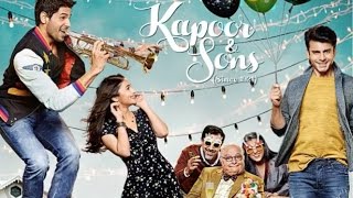 Kapoor And Sons Official First Look Released - Alia Bhatt, Sidharth Malhotra, Fawad Khan