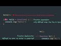javascript basics function declaration vs function expression