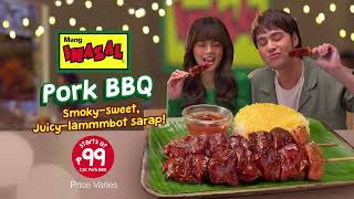 Smoky-Sweet, Juicy Lammmbot Sarap Mang Inasal Pork BBQ!