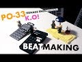 PO-33 Teenage engineering - Sampled hiphop beatmaking