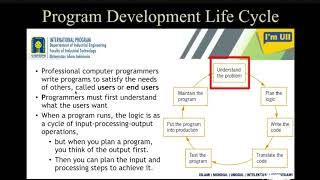 Program Development Life Cycle Part 1