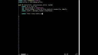 Zig 0.16 Read Console User Inputs | Zig New Version Examples