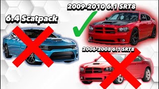 WATCH THIS BEFORE BUYING ANY CHARGER SRT8!!  **I DIDN’T KNOW THIS ABOUT THE 6.1 HEMI!!!**