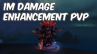 1M Damage - 8.0.1 Enhancement Shaman PvP - WoW BFA