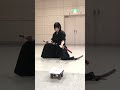 にんじん切った🥕　 katana batto martialarts japan practice 刀 抜刀 稽古