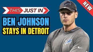 Ben Johnson Stays In Detroit