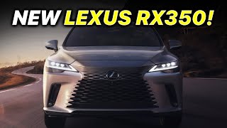 The All New 2023 Lexus RX350!