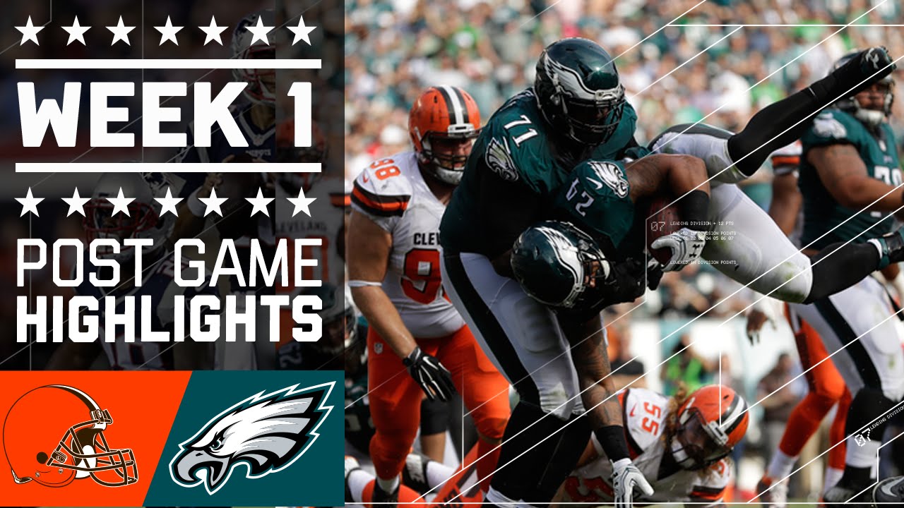 Browns Vs. Eagles | NFL Week 1 Game Highlights - YouTube