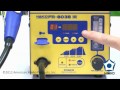 hakko fr 803b hot air rework station — how to program by american hakko