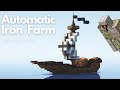 EASY AUTOMATIC IRON FARM | Minecraft Tutorial | Java [1.21+]