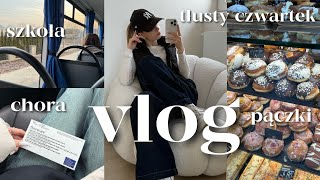 VLOG 🍩 tłusty czwartek, meble do garderoby, znowu nauka