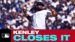 Kenley Jansen closes it out for the Dodgers during tense inning vs Yankees