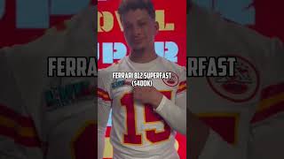 The most expensive things Patrick Mahomes owns… #shorts