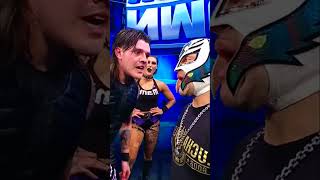 Father and Son Feud: Dominik Mysterio Slaps Rey Mysterio at WWE WrestleMania 39.😔#shorts #viral
