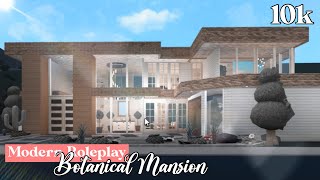 Roblox Bloxburg 10k Modern Aesthetic Botanical Mansi Doovi