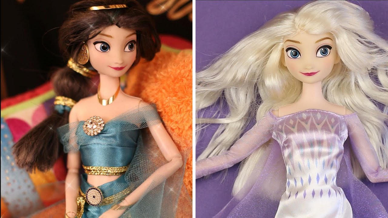 Disney Princess Elsa Classic Doll Transformation Of Elsa, DIY Disney ...