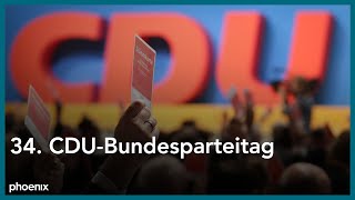 34. CDU-Bundesparteitag