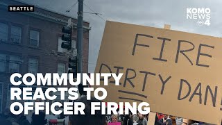 'Right and clear call': Reactions to firing of SPD officer over 'vile' bodycam comments