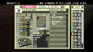 【プロスピ5(2008)選手能力】日本ハム 9 小田智之選手