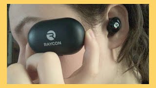 ASMR Tapping / Scratching Raycon Headphone Review