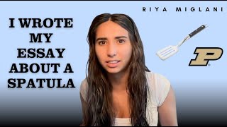 WATCH THIS Before Submitting Your Common App Essay -- Reading & Tips from a Purdue Student