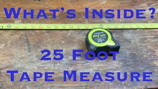 What's Inside? Check out the Tape Measure Internals | I take it apart [What's Inside a Tape Measure]