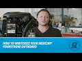 How to Winterize Your Mercury FourStroke Outboard