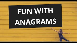 Play with cryptic clues and solve anagrams