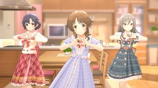 【デレステ MV】 ラビューダ♡トライアングル （高森藍子 白菊ほたる 神崎蘭子） [制服]