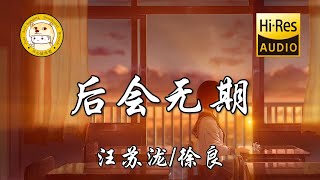 【无损音质】汪苏泷/徐良-后会无期「你带走我的思念 却没说抱歉 一起走过的黑夜 变一地白雪」动态歌词