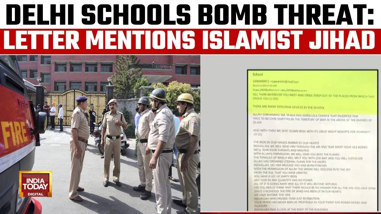 Bomb Threat At Over 50 Delhi School, Letter Mentions Islamist Jihad ...