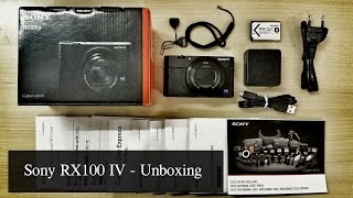 [HD] SONY RX100 Mark IV Unboxing - best camera for YouTube?