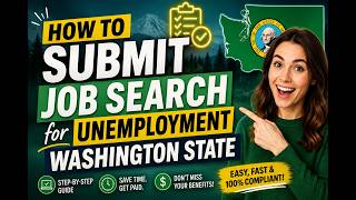 How to submit job search for unemployment in Washington state