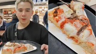 ញ៉ាំ Pizza នៅប្រទេសអ៊ីតាលី | Vj Taboi