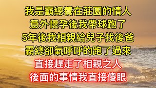 我是霸總養在莊園的情人，意外懷孕後我帶球跑了，5年後我相親給兒子找後爸，霸總卻氣呼呼的跑了過來，直接趕走了相親之人，後面的事情我直接傻眼