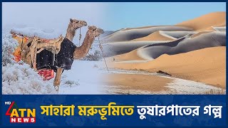 সাহারা মরুভূমিতে তুষারপাতের গল্প | Sahara Desert Snow | ATN News