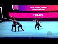 Israel (ISR) - 2022 Acrobatic Worlds, Baku (AZE) - Dynamic Qualification  Men's Group