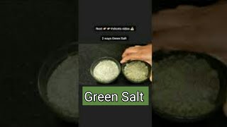 #shorts #ytshorts NEW WAY Salt Intro 🙌 Green Salt