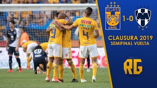 Semifinal Tigres vs Monterrey 1-0 Liguilla Clausura 2019 MX