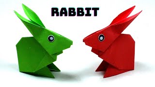 Paper Rabbit/how to make easy paper rabbit/origami rabbit/easy origami