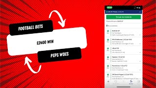 £2400 Betting Win, Peps Challenges, Amorim’s Start and Real Madrid’s Struggles