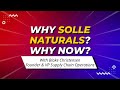 Why Solle Naturals? Why Now? With Blake Christensen, Founder & VP Supply Chain Operations