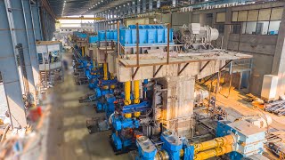 Horizontal Vertical Rolling for Rebar, Profile, Round, Square by ASPM #horizontalbar #HVrollingmill