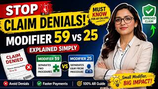 What are Modifiers 59 and 25? Key Difference Every Medical Biller Must Know to Avoid Denials