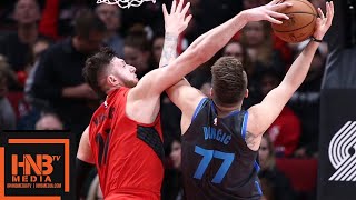 Dallas Mavericks vs Portland Trail Blazers Full Game Highlights | 12/23/2018 NBA Season