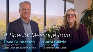 LA Financial \u0026 CU SoCal Pending Partnership