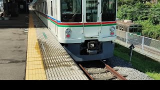 秩父鉄道の電車を見送る、西武4000系！