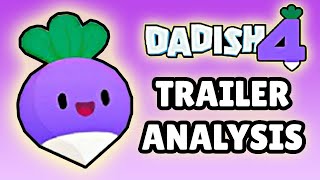 Dadish 4 TRAILER DROPPED | Let's Analyze What's New! (Bosses, Worlds, and More!)